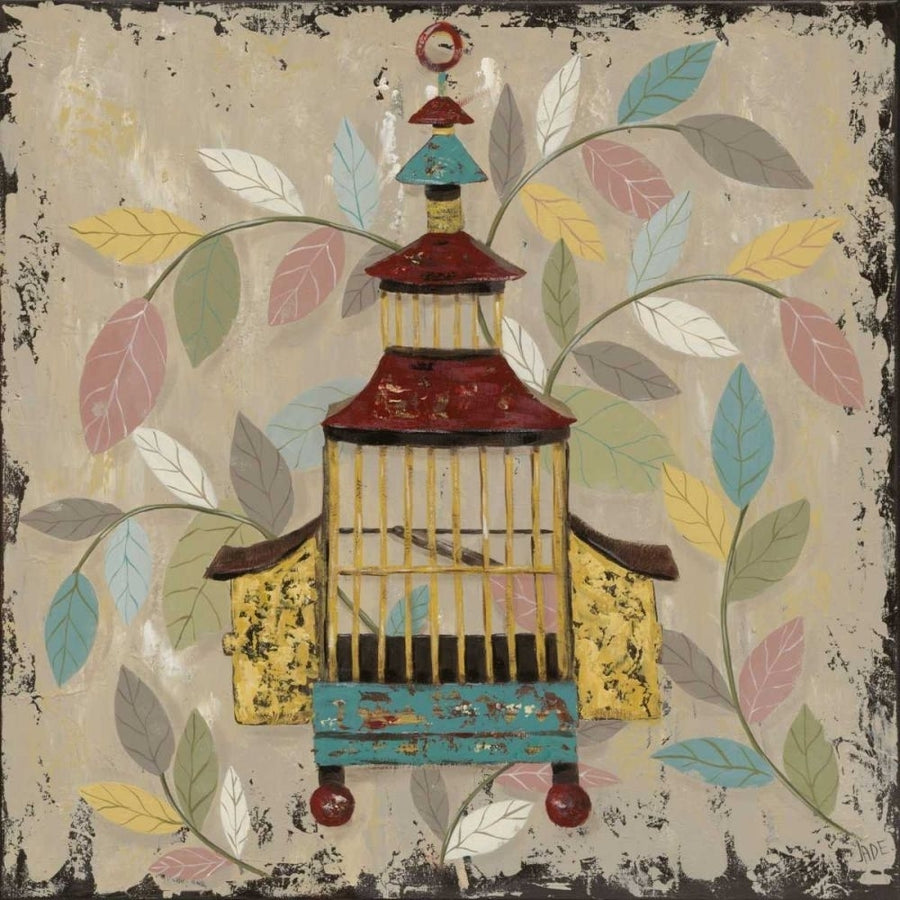 Decorative Bird Cage III Poster Print - Jade Reynolds-VARPDX78307D Image 1