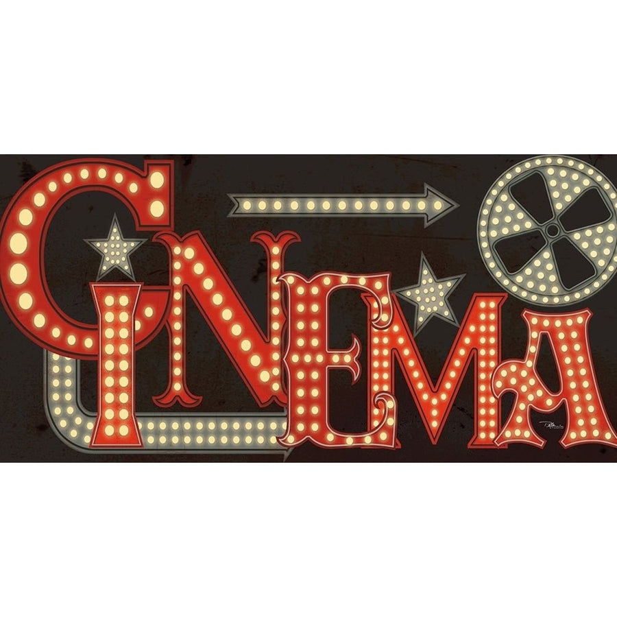 Movie Lights I v2 Poster Print - Pela Studio-VARPDX78362 Image 1