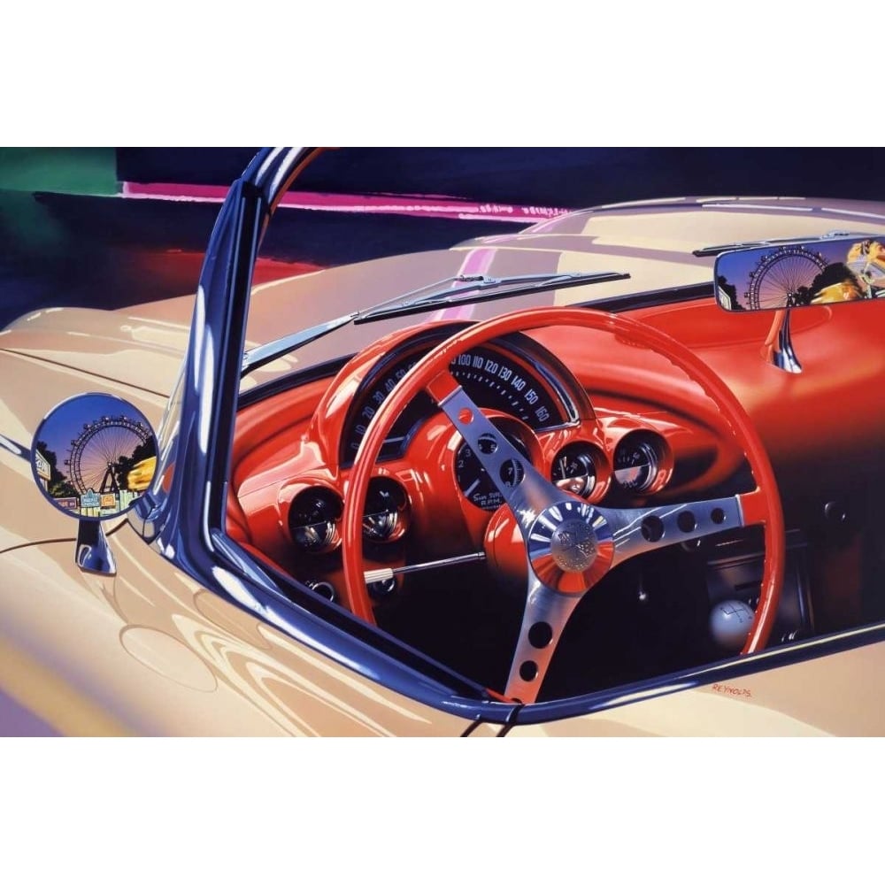 58 Corvette Poster Print - Graham Reynolds-VARPDX78525D Image 1