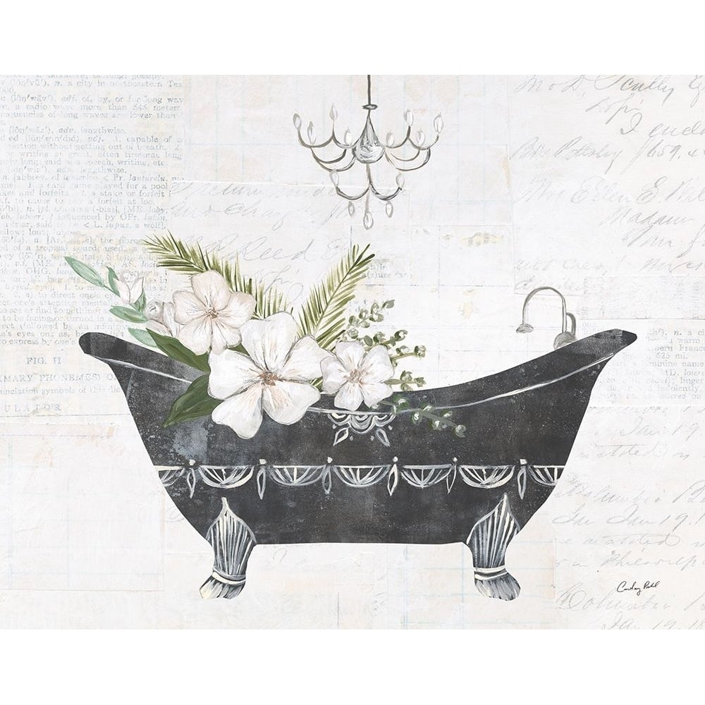 Floral Bath I Poster Print - Courtney Prahl-VARPDX78682 Image 1