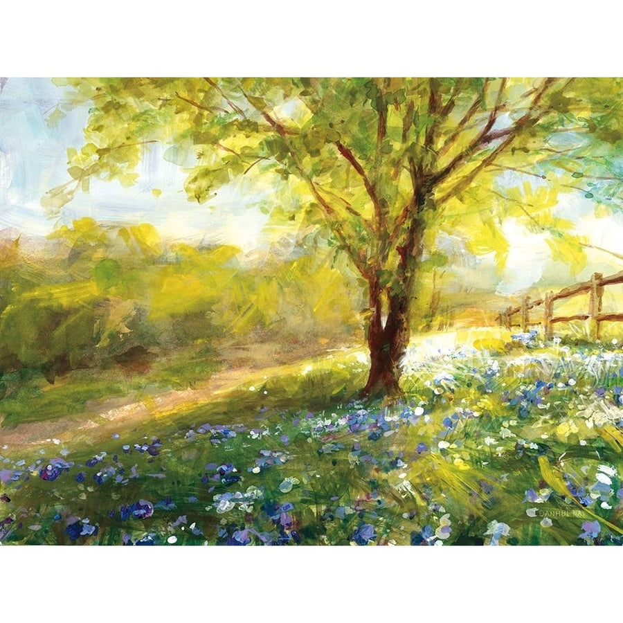 Field of Bluebells Poster Print - Danhui Nai-VARPDX78721 Image 1