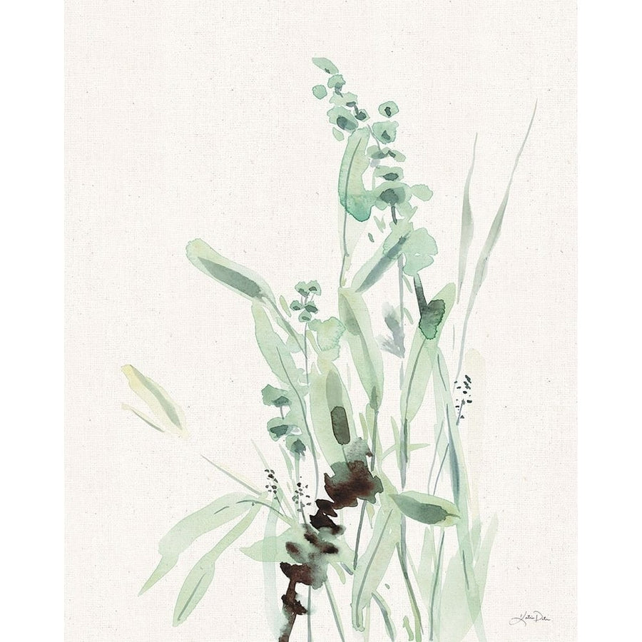 Grasses III on Linen Poster Print - Katrina Pete-VARPDX79070 Image 1