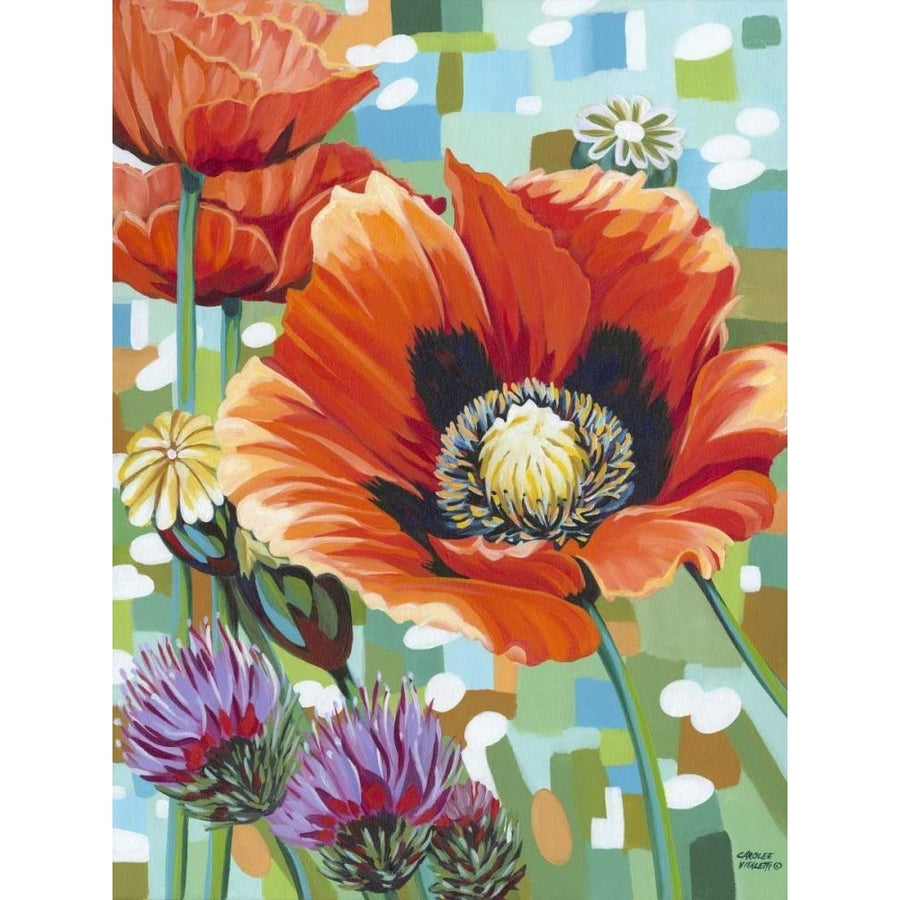 Vivid Poppies II Poster Print - Carolee Vitaletti-VARPDX79107GG Image 1