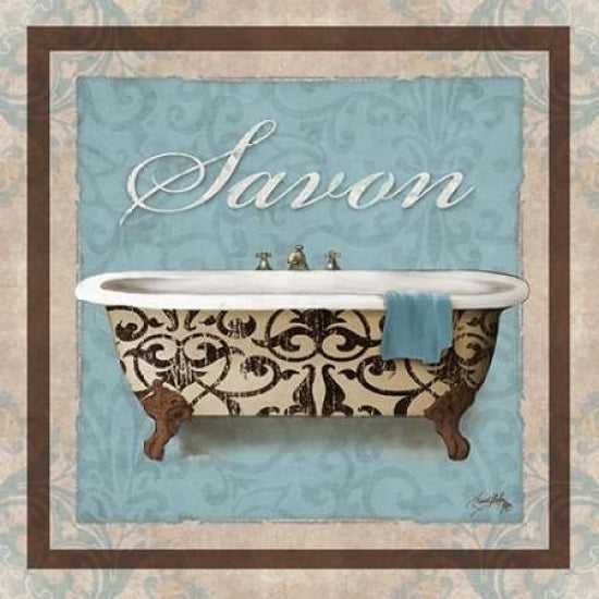 Decorative Tub I Poster Print by Elizabeth Medley-VARPDX7926H Image 1