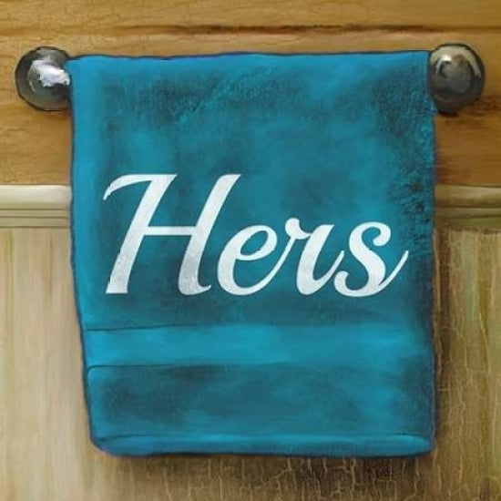 Her Towel Poster Print by Elizabeth Medley-VARPDX7926R Image 1