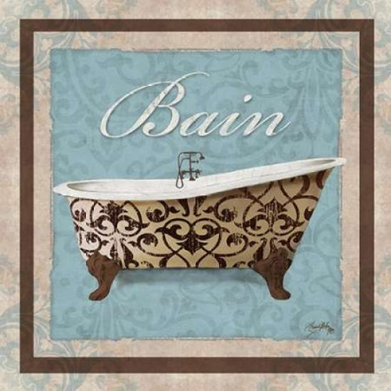 Decorative Tub II Poster Print by Elizabeth Medley-VARPDX7927H Image 1