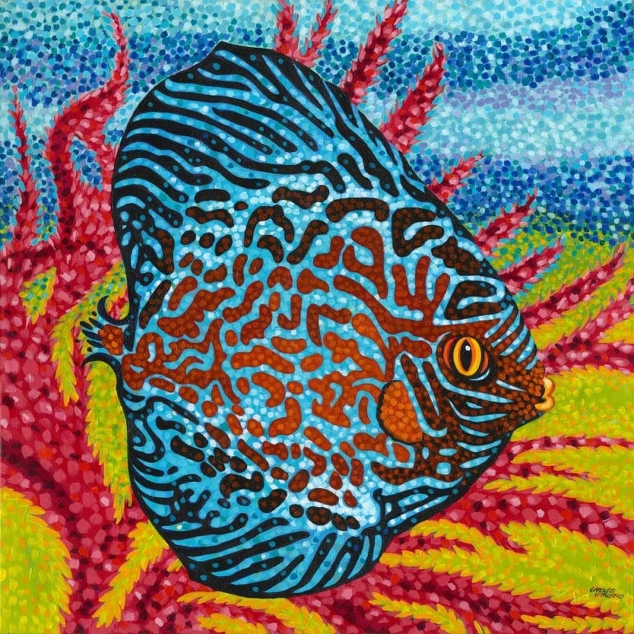 Brilliant Tropical Fish II Poster Print - Carolee Vitaletti-VARPDX79338D Image 1