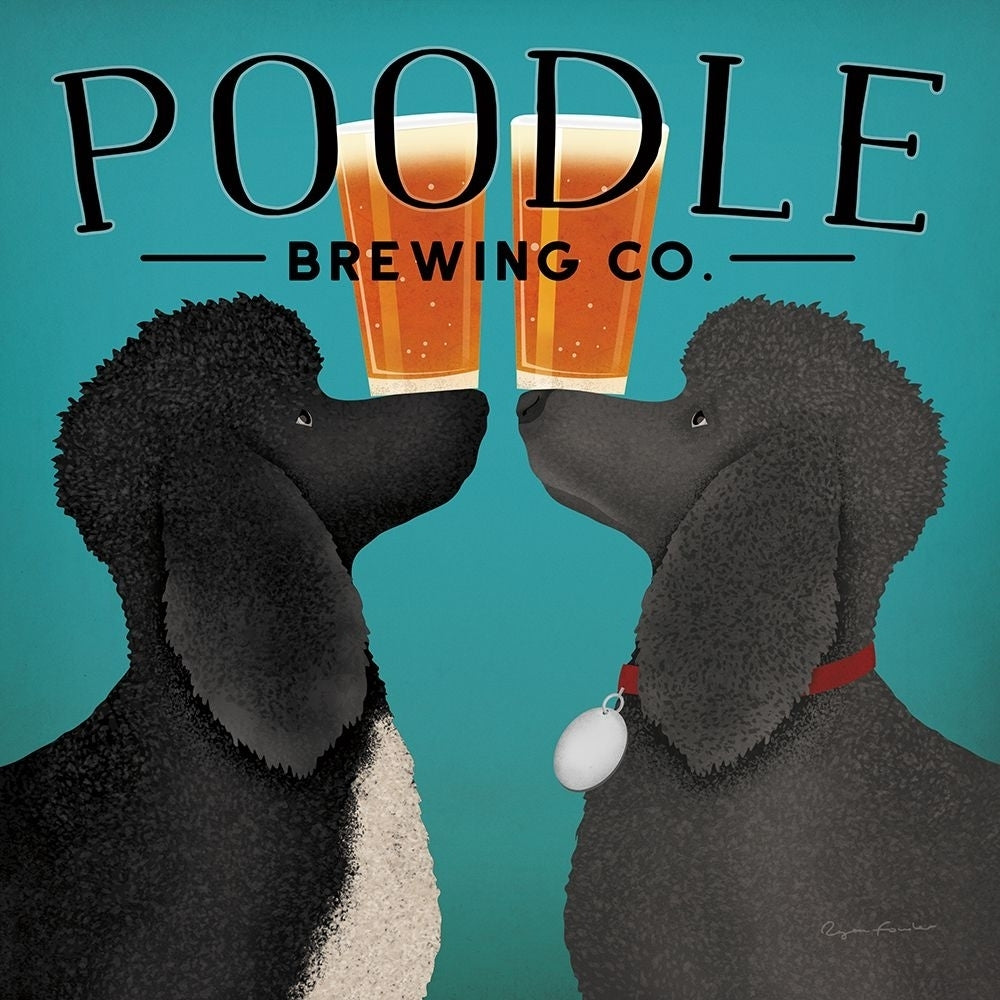 Double Poodle Brewing Poster Print - Ryan Fowler-VARPDX79453 Image 1