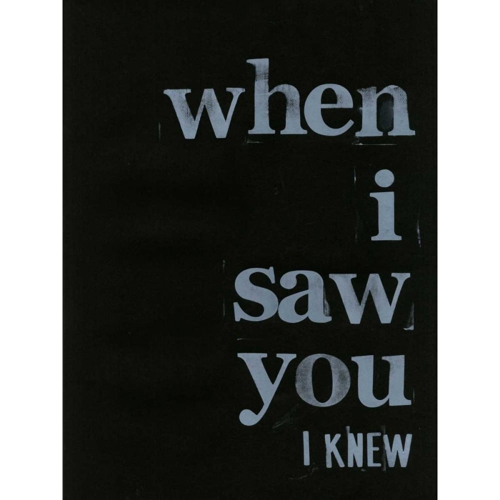 When I Saw You... I Poster Print - Deborah Velasquez-VARPDX79504D Image 1