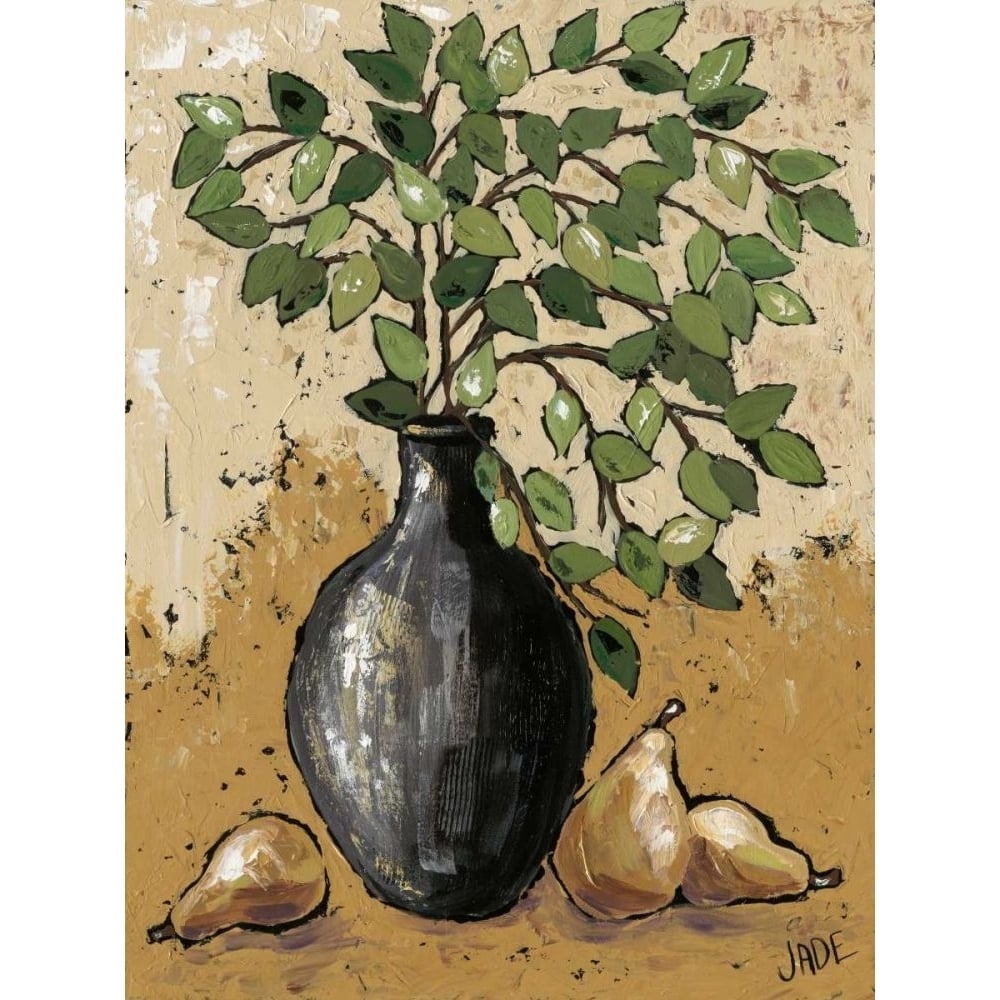 Leaves and Pears Poster Print - Jade Reynolds-VARPDX79640GG Image 1