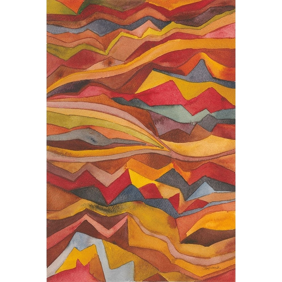 Painted Desert I Poster Print - Cheryl Warrick-VARPDX79895 Image 1