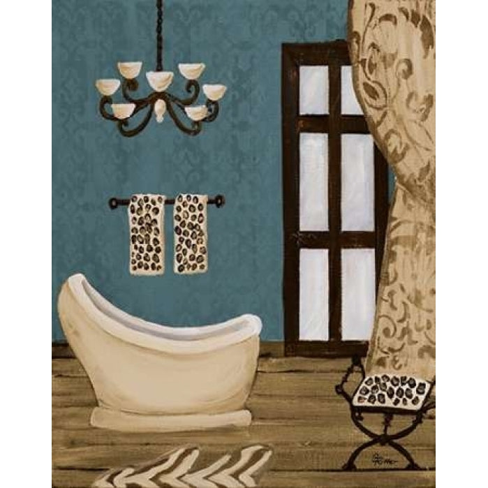 Blue Beach Bath III Poster Print by Gina Ritter-VARPDX7993B Image 1