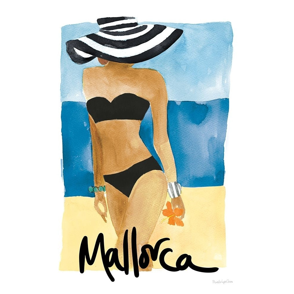 Mallorca Girl Poster Print - Mercedes Lopez Charro-VARPDX79996 Image 1