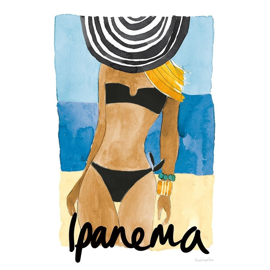 Ipanema Girl Poster Print - Mercedes Lopez Charro-VARPDX79997 Image 1