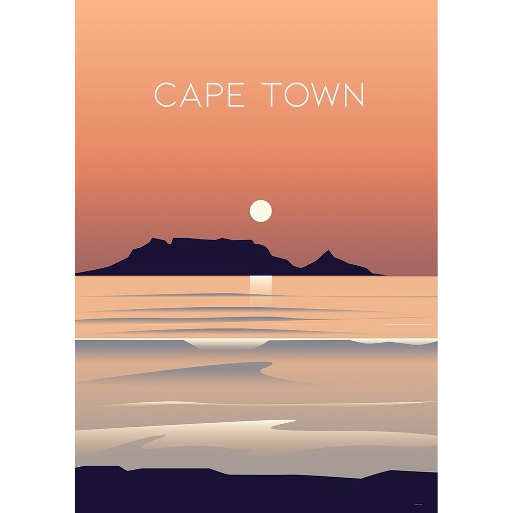 Cape town travel poster by ARCTIC FRAME-VARPDX80550 Image 1