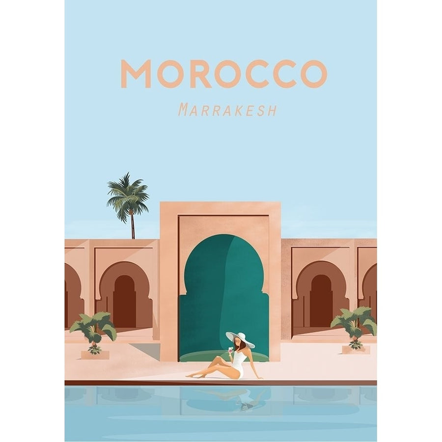 moroco travel poster by ARCTIC FRAME-VARPDX80562 Image 1