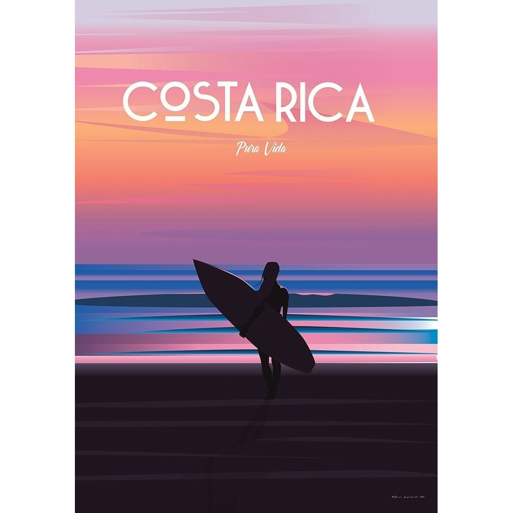 Costa Rica travel poster by ARCTIC FRAME-VARPDX80551 Image 1