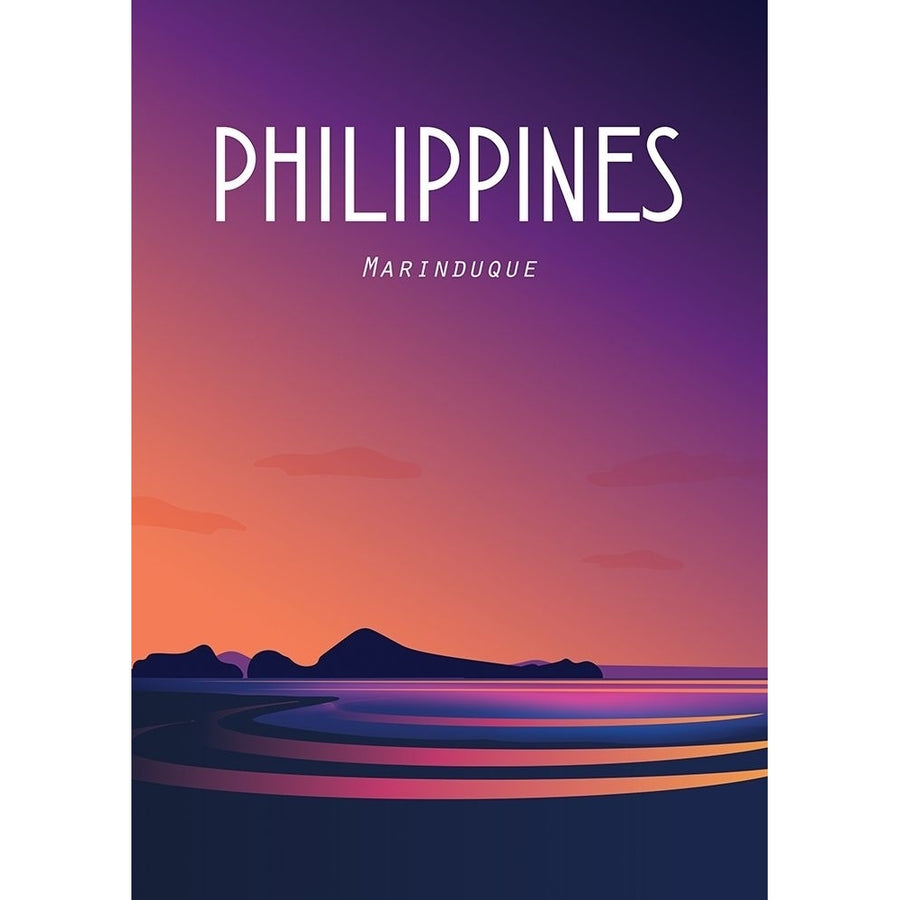 phlippines travel poster by ARCTIC FRAME-VARPDX80564 Image 1