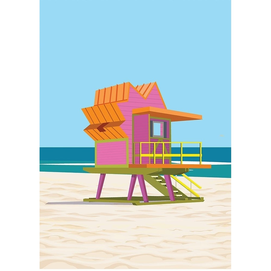 south beach life guard station by ARCTIC FRAME-VARPDX80580 Image 1