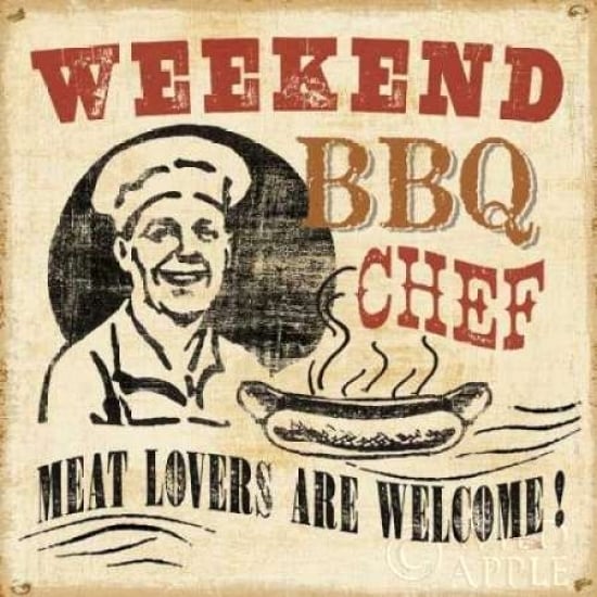 Weekend BBQ Chef Poster Print by Pela Studio-VARPDX8091 Image 2