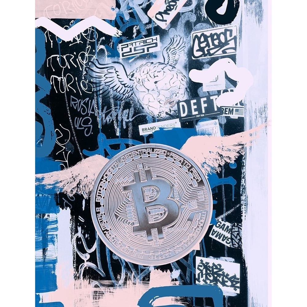 Bitcoin Street Art I by Irena Orlov-VARPDX81609 Image 1