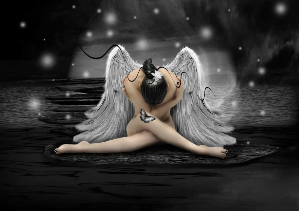 Silver Angel Poster Print by Babette-VARPDX82022 Image 1