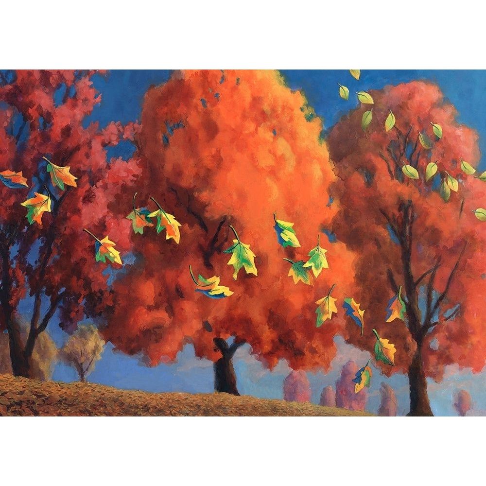 Autumn Melody II Poster Print - John Wang-VARPDX82123 Image 1