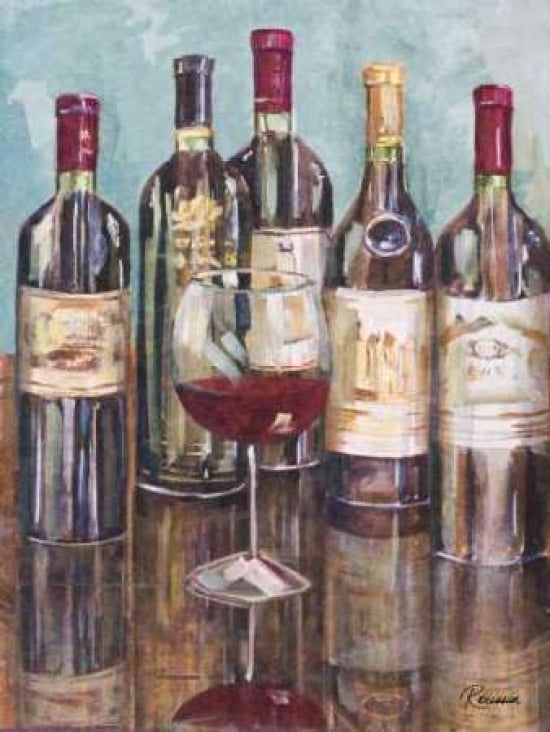 Wine Tasting I Poster Print by Heather A. French-Roussia-VARPDX8229 Image 1