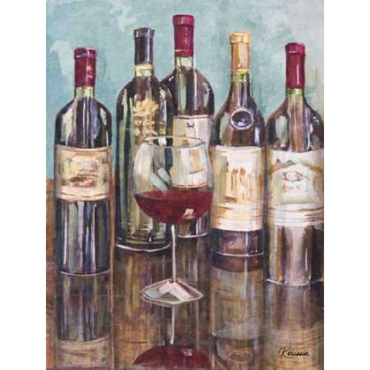 Wine Tasting I Poster Print by Heather A. French-Roussia-VARPDX8229 Image 2