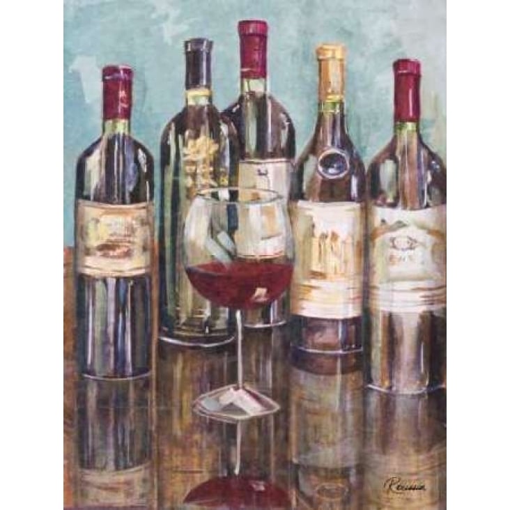 Wine Tasting I Poster Print by Heather A. French-Roussia-VARPDX8229 Image 1