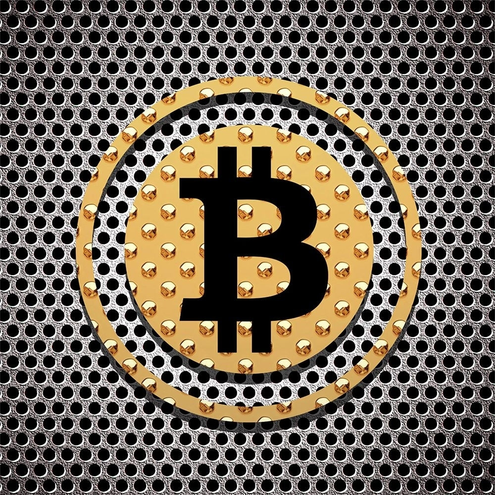 Bitcoin Dots Poster Print - Karen Smith-VARPDX82314 Image 1