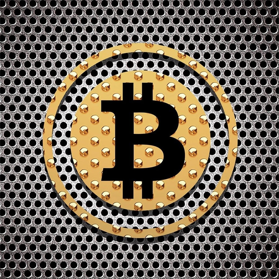 Bitcoin Dots Poster Print - Karen Smith-VARPDX82314 Image 1