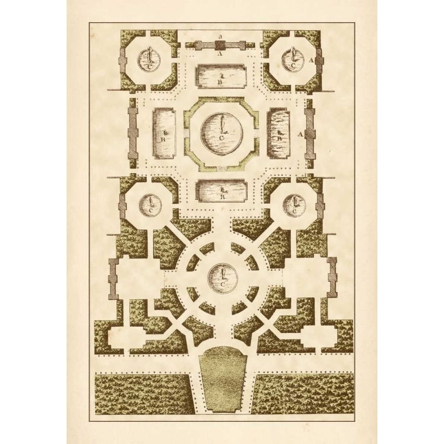 Garden Maze III Poster Print - Blondel-VARPDX82470Z Image 1