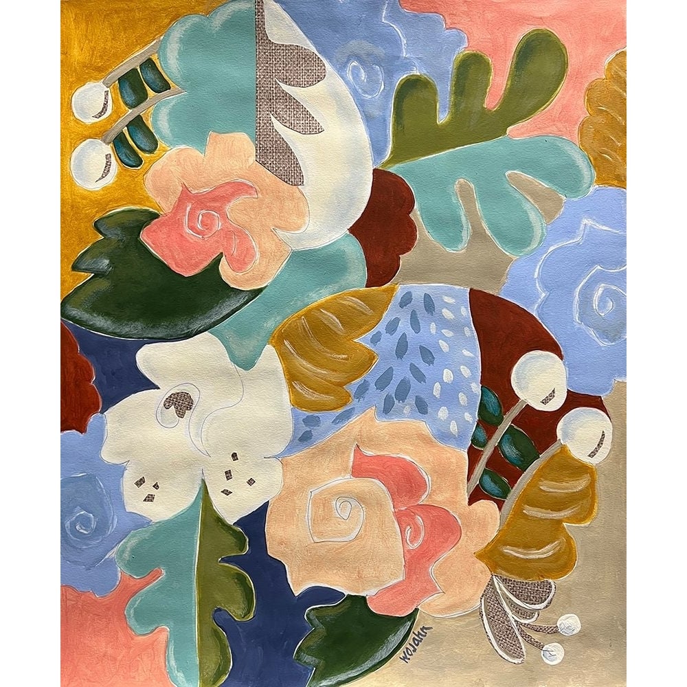 Melange of Flowers Poster Print - Holly Wojahn-VARPDX82572 Image 1