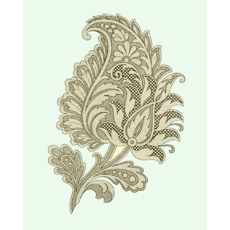 Celadon Floral Motif IV Poster Print - Studio Vision-VARPDX83091Z Image 1