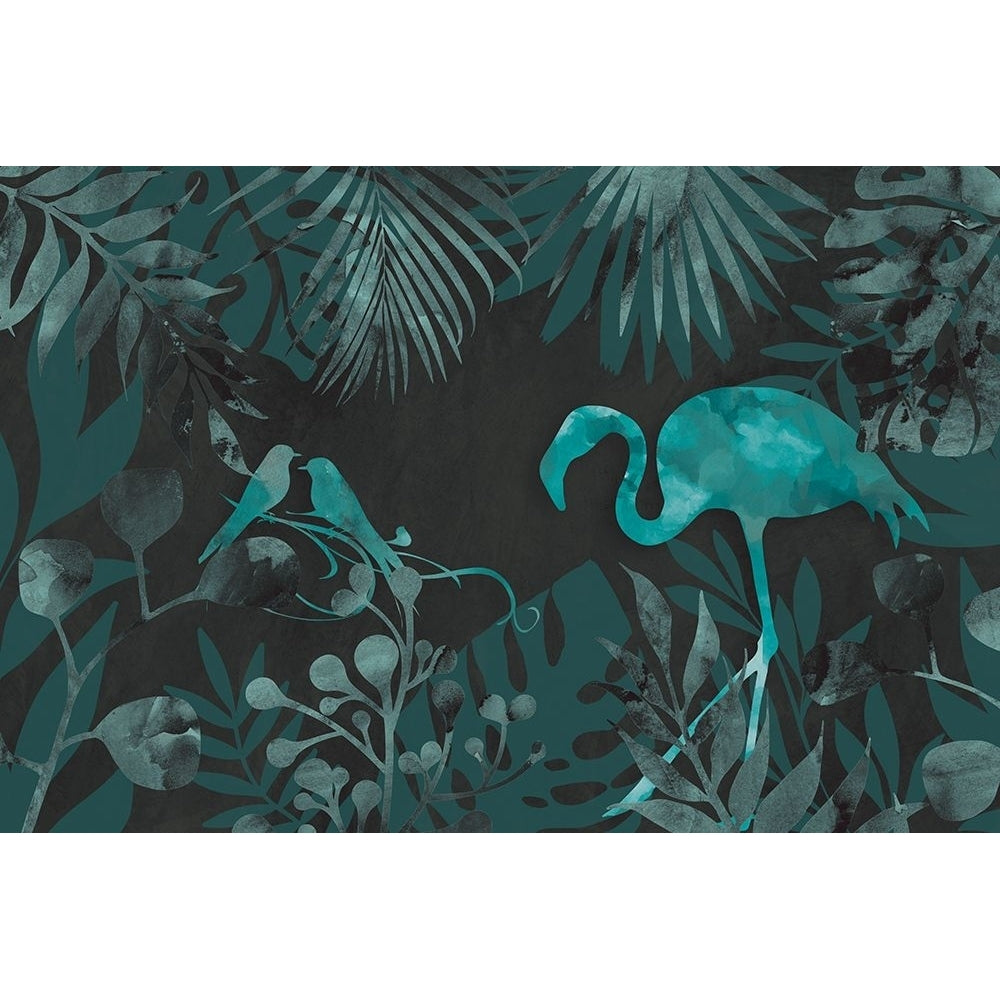 Flamingo Jungle Poster Print - Andrea Haase-VARPDX83099 Image 1