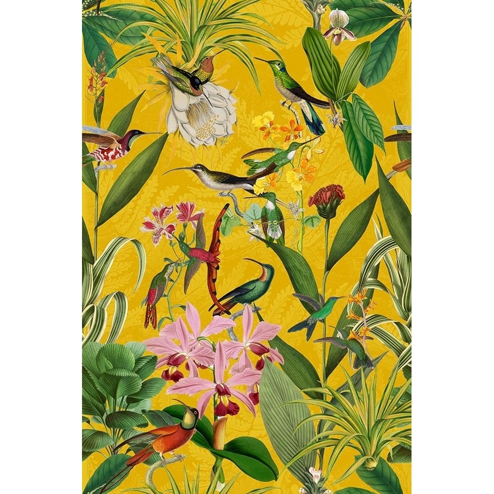 Hummingbirds Garden Poster Print - Andrea Haase-VARPDX82926 Image 1