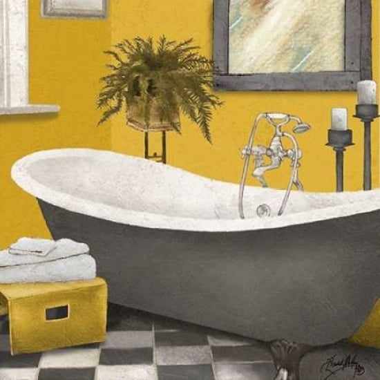 Sunny Bath II Poster Print by Elizabeth Medley-VARPDX8295J Image 1