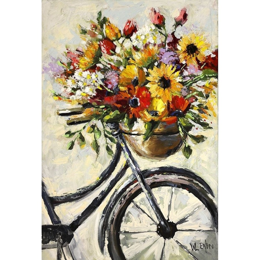 Flower Bicycle Poster Print - Winnie Eaton-VARPDX83239 Image 1