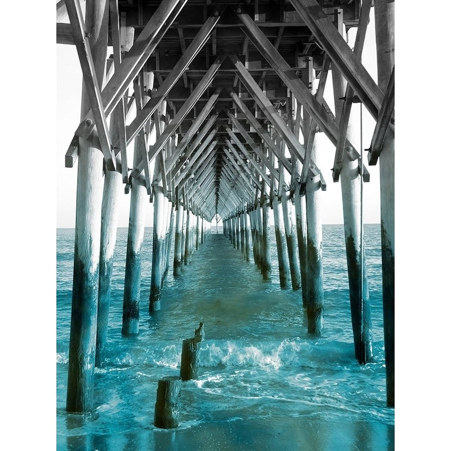 Teal Dock I Poster Print by Jairo Rodriguez-VARPDX8334D Image 1