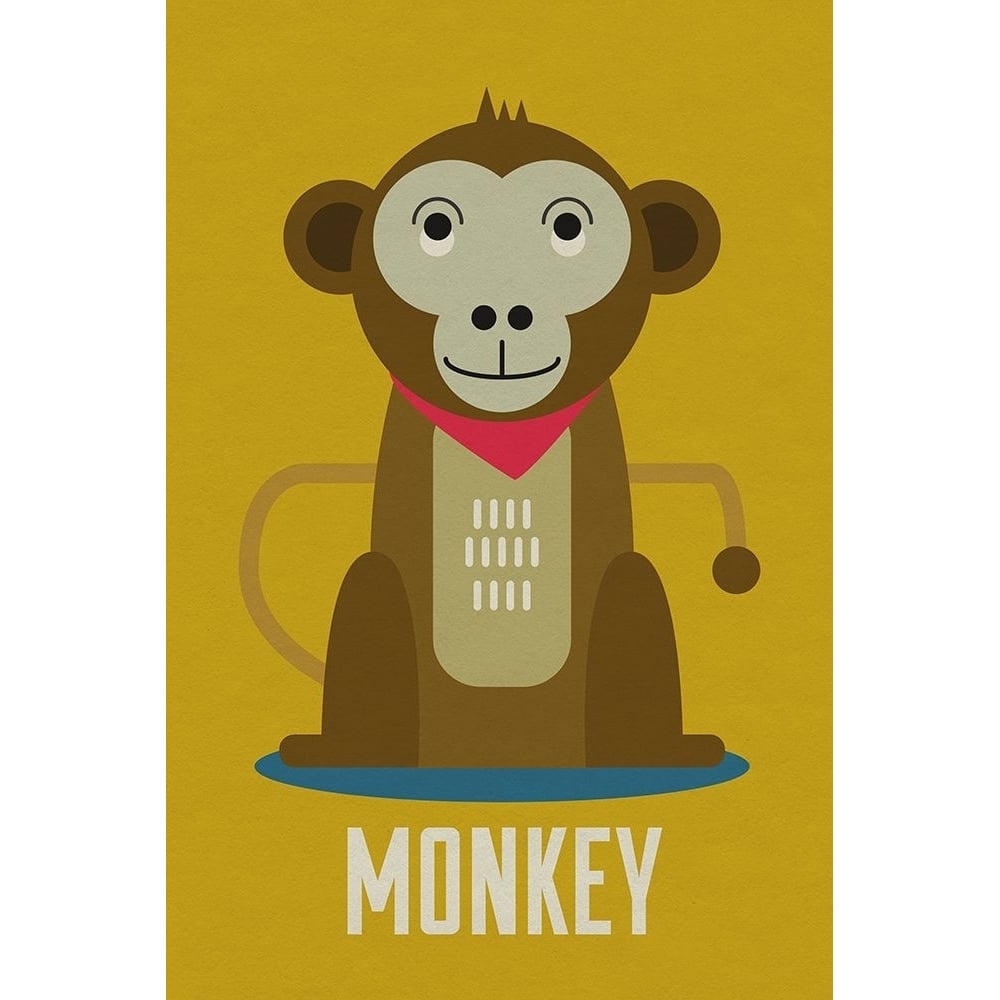 Monkey Kids Nursery Poster Print - Gary Williams-VARPDX83372 Image 1