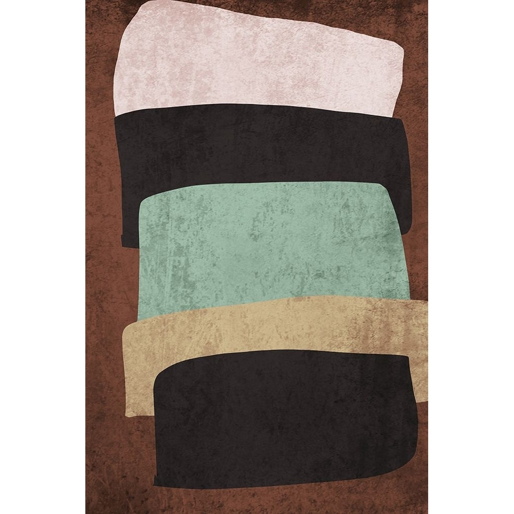 Mid Century Modern Art Abstract Shapes I Poster Print - Irena Orlov-VARPDX83388 Image 1