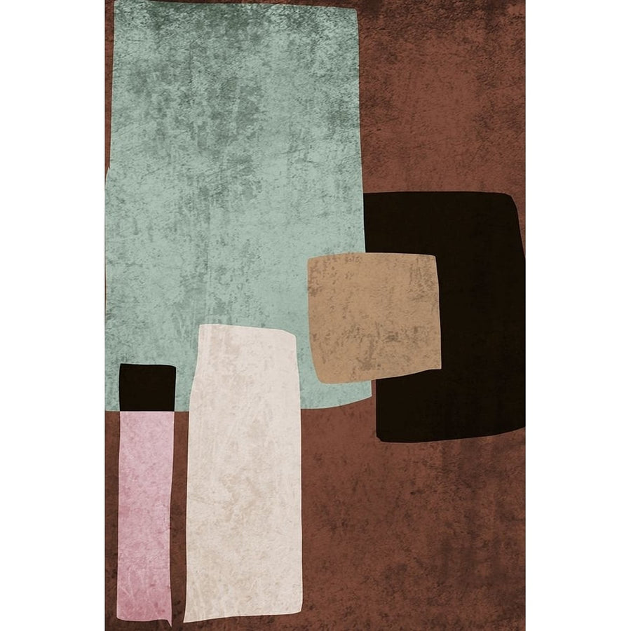 Mid Century Modern Art Abstract Shapes V Poster Print - Irena Orlov-VARPDX83392 Image 1