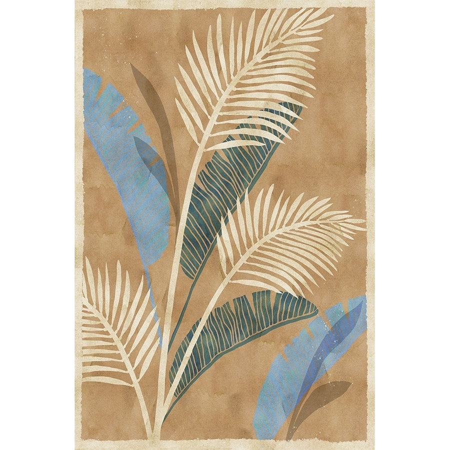 Cobalt Blue Palms IV Poster Print - Flora Kouta-VARPDX83590 Image 1