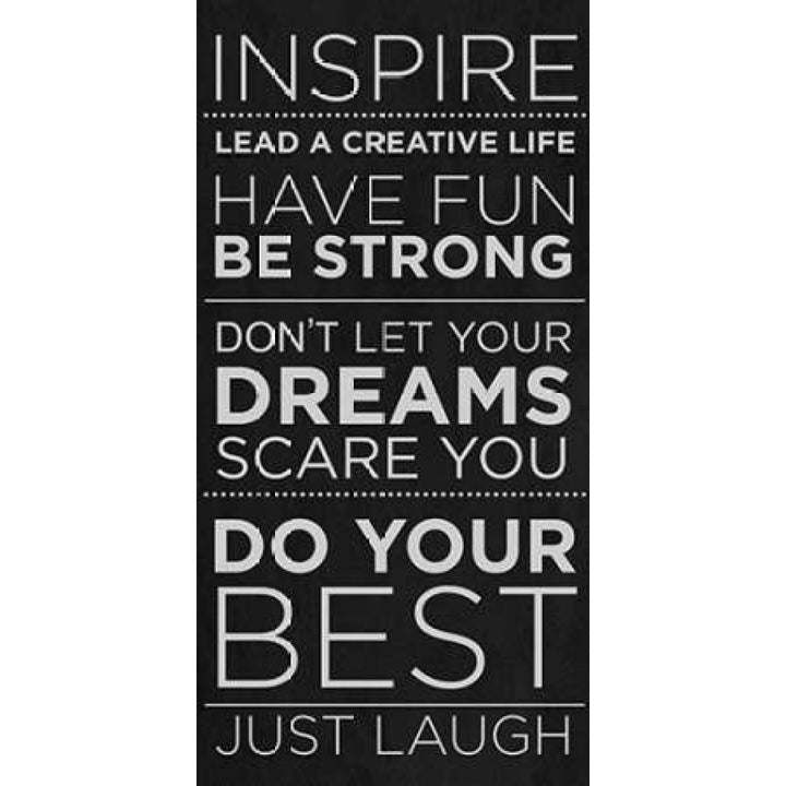 Inspire Poster Print by SD Graphics Studio-VARPDX8357NN Image 1