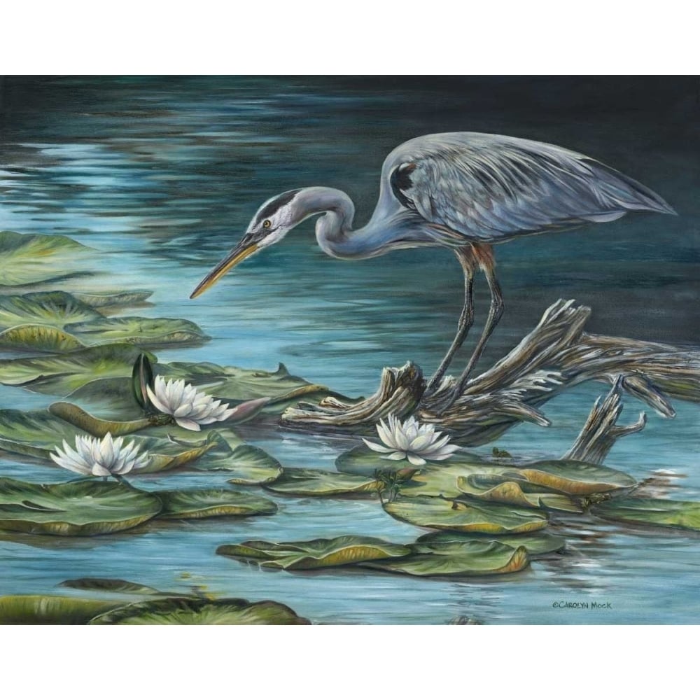 Heron Haven Poster Print - Carolyn Mock-VARPDX84372GG Image 1