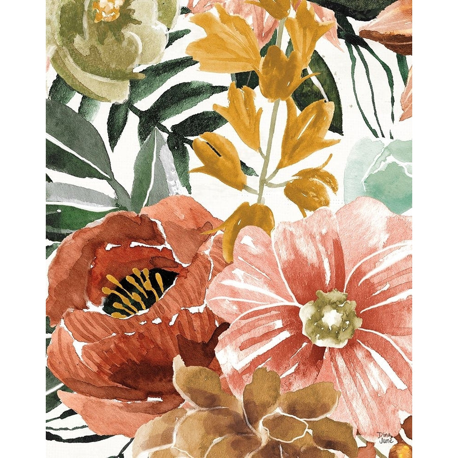 Mixed Floral Chic II Poster Print - Dina June-VARPDX84738 Image 1