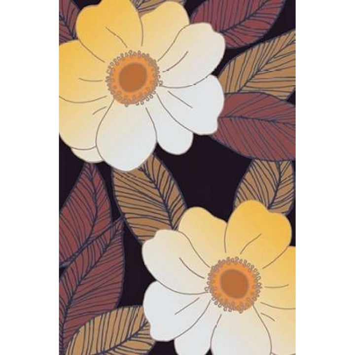 Golden Blooms I Poster Print by Verbeek-Van Den Broek-VARPDX85137 Image 1