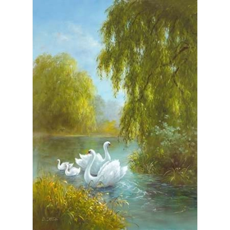 White Symphony II Poster Print by B. Smith-VARPDX85168 Image 2