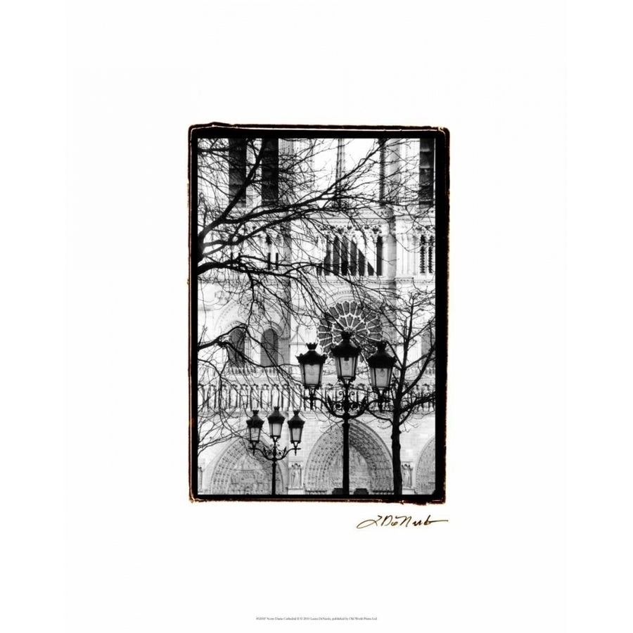 Notre Dame Cathedral II Poster Print - Laura DeNardo-VARPDX85201F Image 1